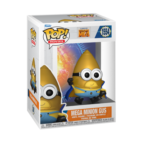 Figurine Moi Moche Et Mechant 4 - Mega Gus Pop 10cm