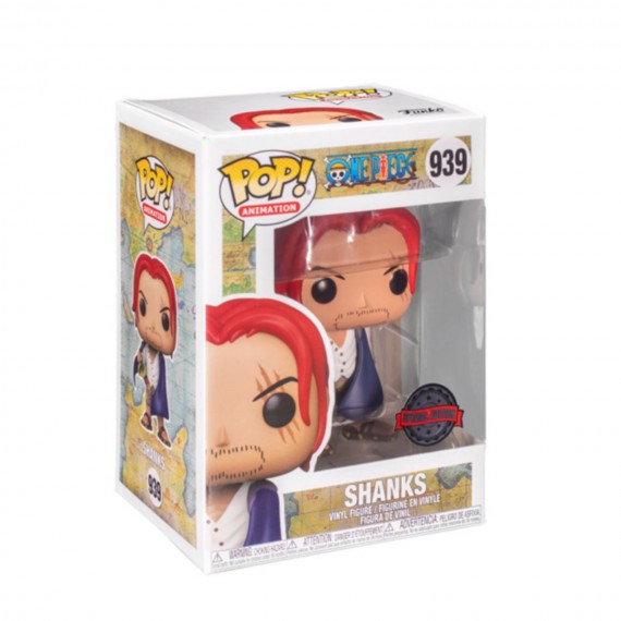 Figurine One Piece - Shanks Exclu Pop 10cm