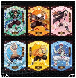 Cartes Demon Slayer - Mugen Train Boite 10 Boosters 3 Cartes - Modèle Aleatoire