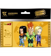 Golden Ticket Dragon Ball Z - Android C16 C17 C18