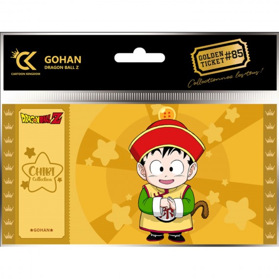 Golden Ticket Dragon Ball Z - Chibi Gohan Kid