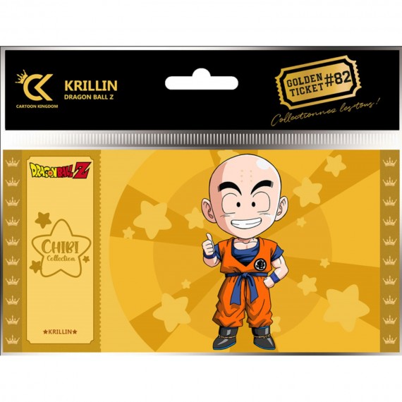 Golden Ticket Dragon Ball Z - Chibi Krillin