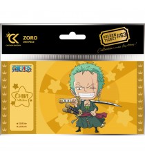 Golden Ticket One Piece - Chibi Zoro