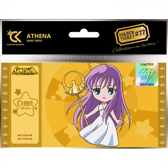 Golden Ticket Saint Seiya - Chibi Athena