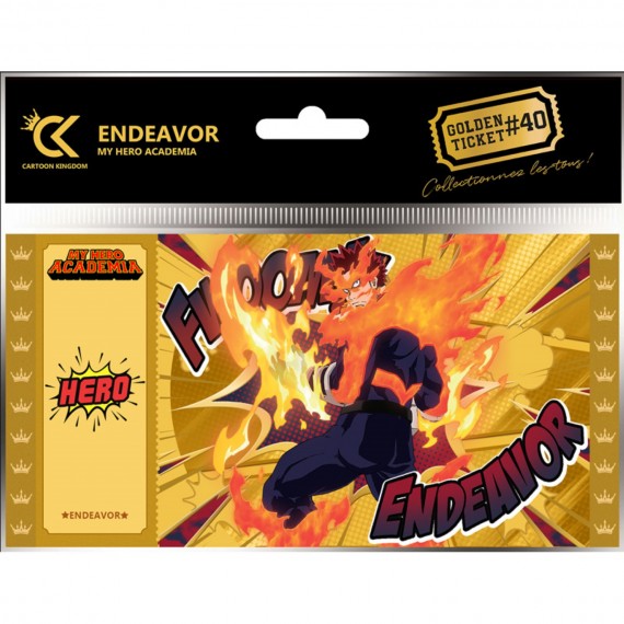 Golden Ticket My Hero Academia - V2 Endeavor