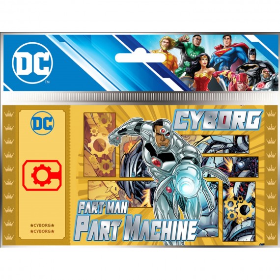 Golden Ticket DC Comics Justice League - Cyborg