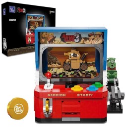 Set A Construire Metal Slug 3 - Borne Arcade 17cm