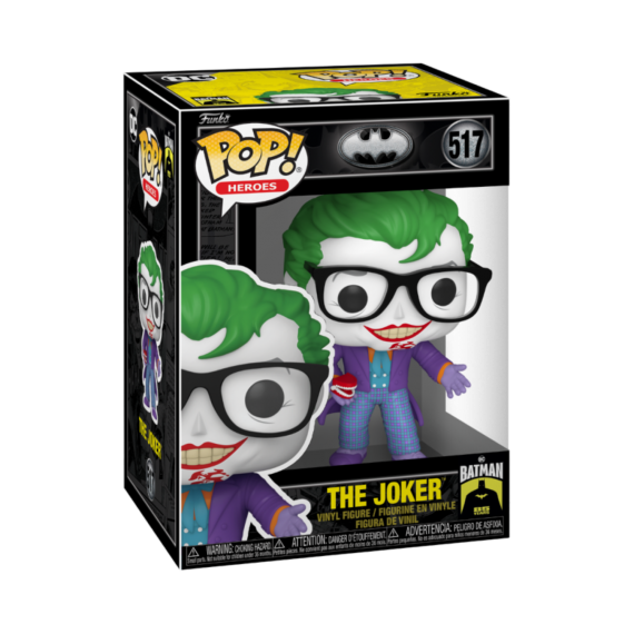 Figurine DC Comics - Batman 85Th Anniv The Joker W/Teeth Pop 10cm