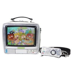 Sac A Main Nickelodeon - Retro Tv Triple Lenticular