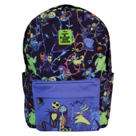 Sac A Dos Disney - Nightmare Before Christmas Neon Glow-In-Dark