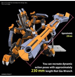 Maquette Super Robot Wars - Gunleon HG 13cm