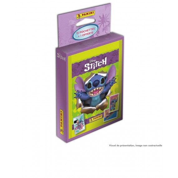 Stickers Panini Disney - Stitch Blister 13 + 1 pochettes offerte 70 Stickers