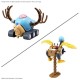 Maquette One Piece - 1&2 Chopper Tank & Chopper Wing Chopper Robot 9cm