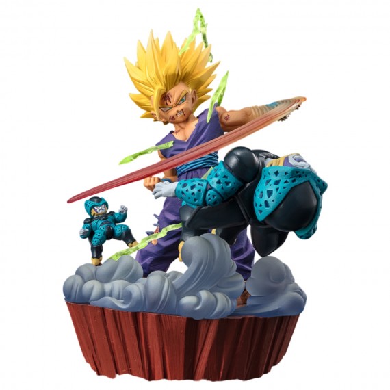 Figurine Dragon Ball Z - Super Saiyan 2 Son Gohan Anger Exploding Into Power Figuarts Zero 20cm