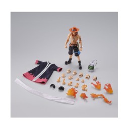 Figurine One Piece - Portgas D Ace Fire Fist SH Figuarts 15cm