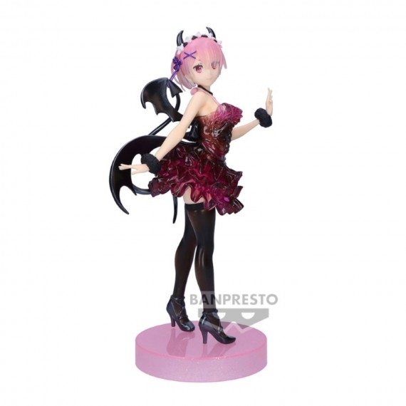 Figurine Re Zero - Clear & Dressy Ram Special Color Ver 22cm