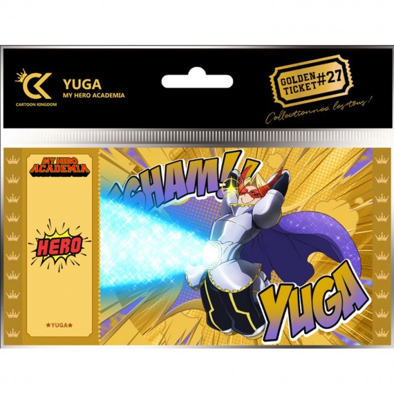 Golden Ticket My Hero Academia - V2 Yuga Aoyama