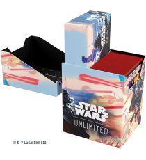 Deck Box Star Wars Unlimited - Mando / Moff Gideon