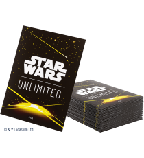 Sleeve Star Wars Unlimited - Card Back Yellow