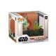 Figurine Star Wars Mandalorian - Din Grogu Frog Deluxe Pop 15cm