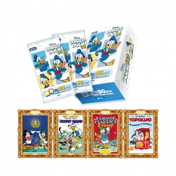 Carte À Collectionner Cardfun Disney - Donald Duck 90Th Anniv Display de 10 Boosters