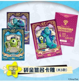 Carte À Collectionner Cardfun Disney - Monsters University Deluxe Edition Display de 10 Boosters