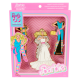 Set Pins Barbie - 65Th Anniversary Paper Doll Magnetic Pin