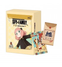 Trading Cards Spy X Family - Collector Card Display 4 Boosters 5 Cartes + 1 Booster special