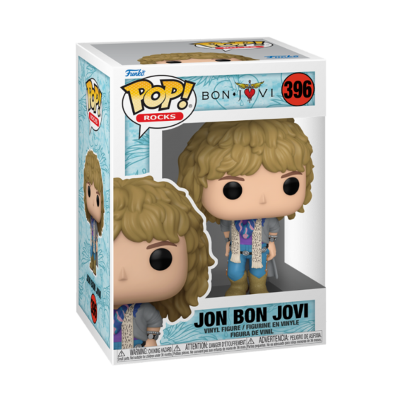 Figurine Rocks - Jon Bon Jovi 1980 Pop 10cm