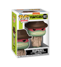 Figurine TMNT Tortues Ninja - Raphael Coat & Hat Pop 10cm