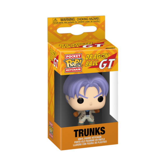 Porte Clé DBZ Dragon Ball Gt - Trunks Pocket Pop 4cm