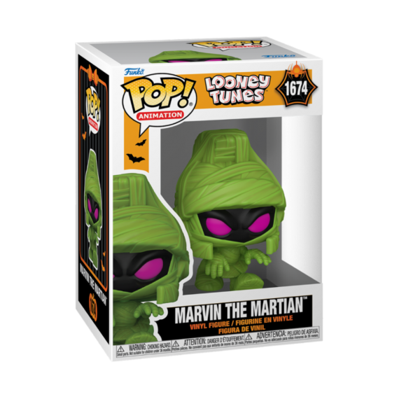 Figurine Looney Tunes Halloween - Marvin Mummy Pop 10cm