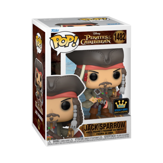 Figurine Disney - Pirates Des Caraibes Jack Sparrow Opening Exclu Pop 10cm