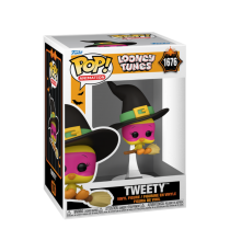 Figurine Looney Tunes Halloween - Tweety Witch Pop 10cm