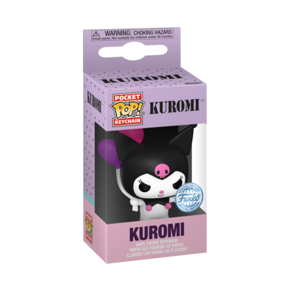 Figurine Hello Kitty - Kuromi Ballons Pocket Pop 4cm