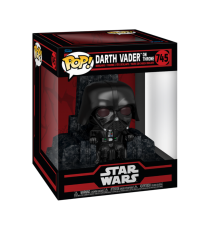 Figurine Star Wars Darkside - Vader Throne Pop Deluxe 10cm