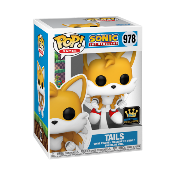 Figurine Sonic - Tails Flying Pop 10cm