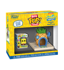 Figurine Bob L'Eponge - Town Spongebob At Home Bitty Pop 6cm