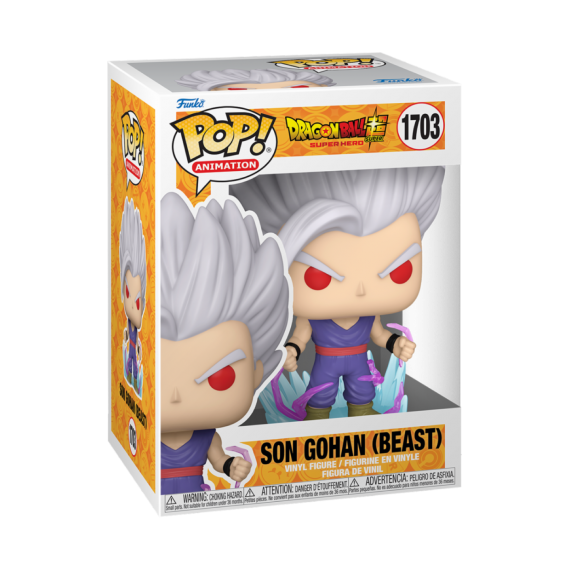 Figurine DBZ Dragon Ball Super - Gohan Beast Pop 10cm