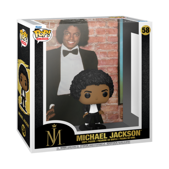 Figurine Michael Jackson - Off The Wall Pop Albums 23cm