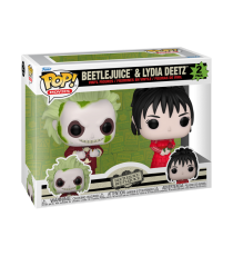 Figurine Beetlejuice 2 - 2-Pack Beetlejuice & Lydia Pop 10cm