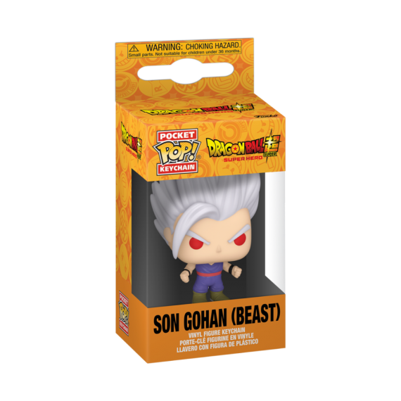 Figurine DBZ Dragon Ball Super - Gohan Beast Pocket Pop 4cm