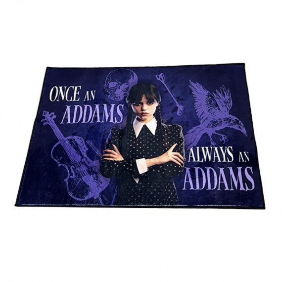 Tapis d intérieur Wednesday - Once An Addams 80X60cm