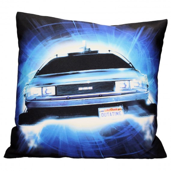 Coussin Retour Vers Le Futur - Delorean Roads 45X45cm