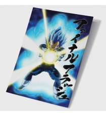 Poster 3D Dragon Ball Z - Universe Survival Vegeta 40X60cm