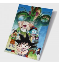 Poster 3D Dragon Ball Z - Shenron And Heroes 40X60cm