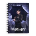 Cahier Spirale 3D Wednesday - Rain 30X21cm