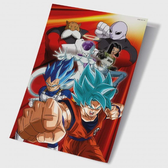 Poster 3D Dragon Ball Z - Universe Survival Battle 40X60cm