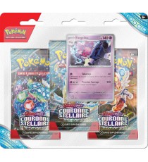 Pokémon EV06 - Pack 3 Boosters Ecarlates Et Violet - Couronne Stellaire - Modèle Aleatoire