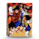 Cahier Spirale 3D Dragon Ball Z - Goku Vs Vegeta 15X21cm